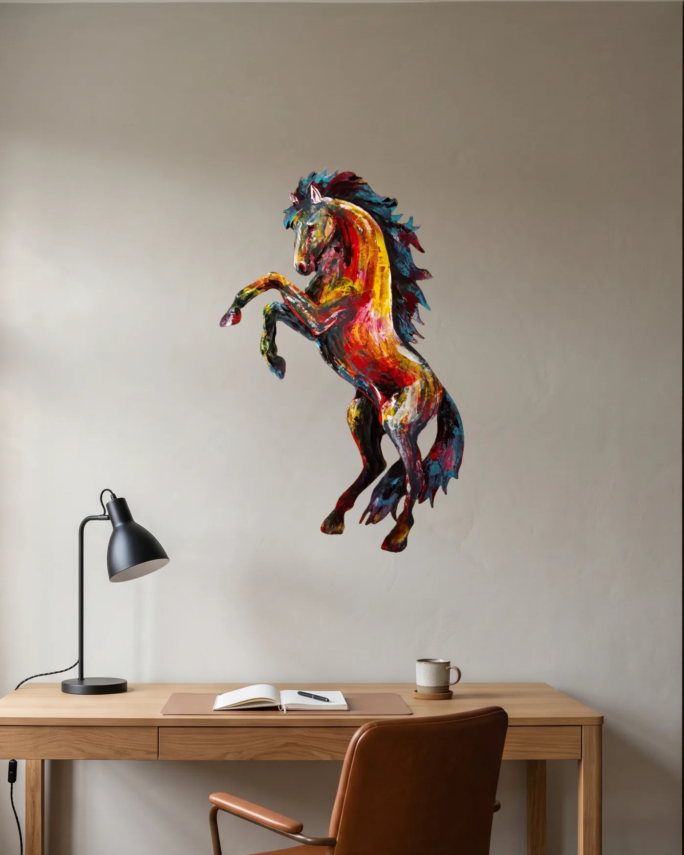 Le Majestueux dans un intérieur, à l'échelle réelle